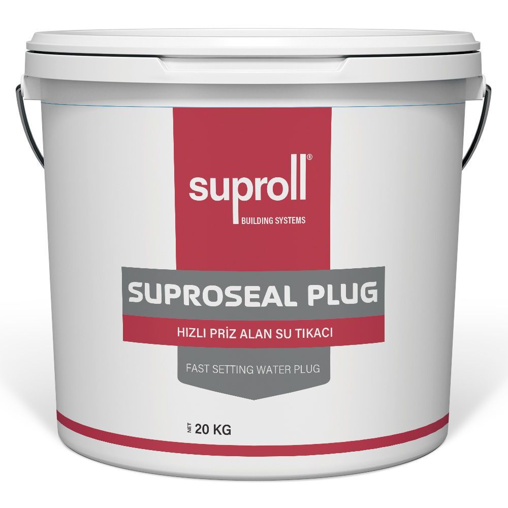 SUPROSEAL PLUG HIZLI PRİZ ALAN SU TIKACI